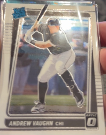 2021 Panini Donruss Optic #116 Andrew Vaughn — front