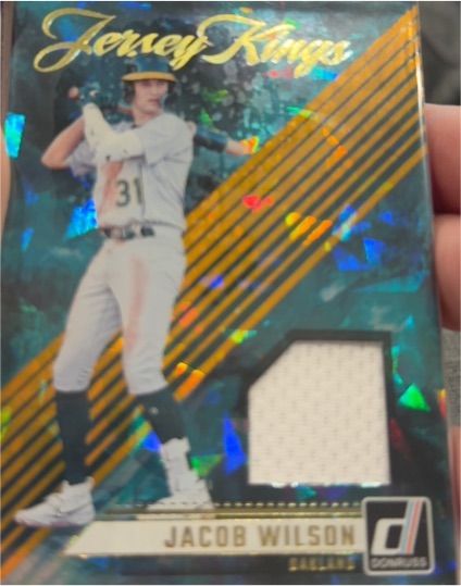 2024 Donruss Jersey Kings #JK-JW Jacob Wilson — front