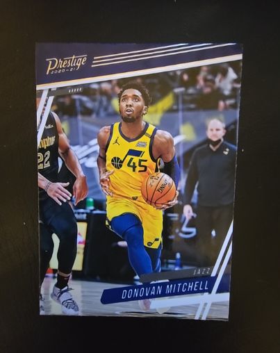 2020-21 Panini Chronicles Prestige #69 Donovan Mitchell — front