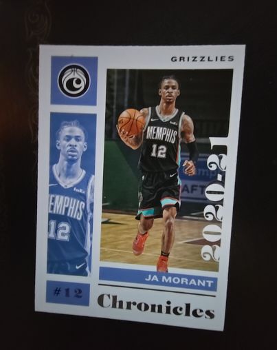 2020-21 Panini Chronicles #41 Ja Morant — front