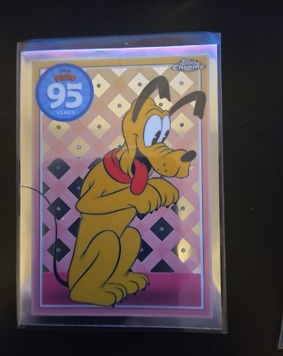 2025 Topps Chrome Disney Pluto 95 Years #PL-9 — front
