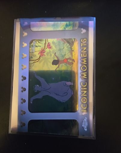 2025 Topps Chrome Disney Iconic Moments #IM-11 The Bare Necessities — front