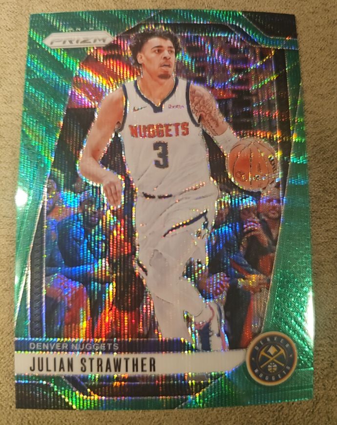 2024-25 Panini Prizm #92 Julian Strawther — front