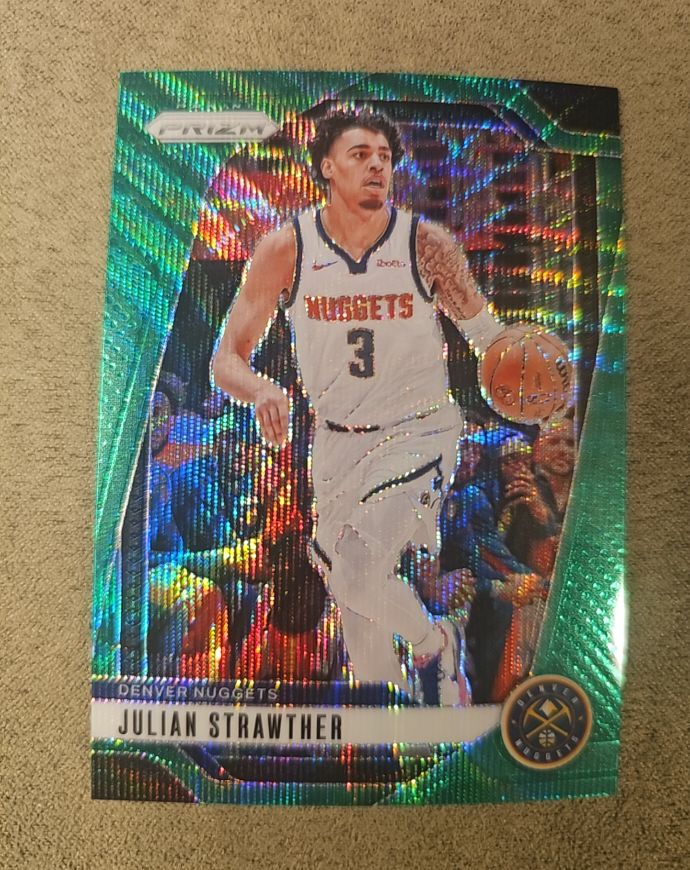 2024-25 Panini Prizm #92 Julian Strawther — front