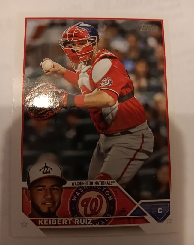 2023 Topps Series 1 #130 Keibert Ruiz — front