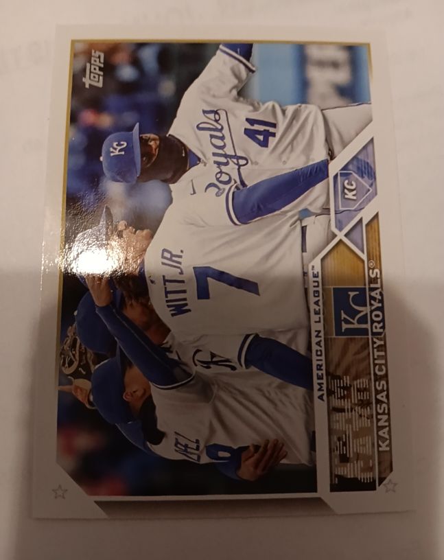 2023 Topps Series 1 #134 Bobby Witt Jr. — front