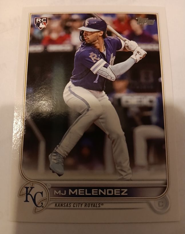 2022 Topps Update #US223 MJ Melendez — front