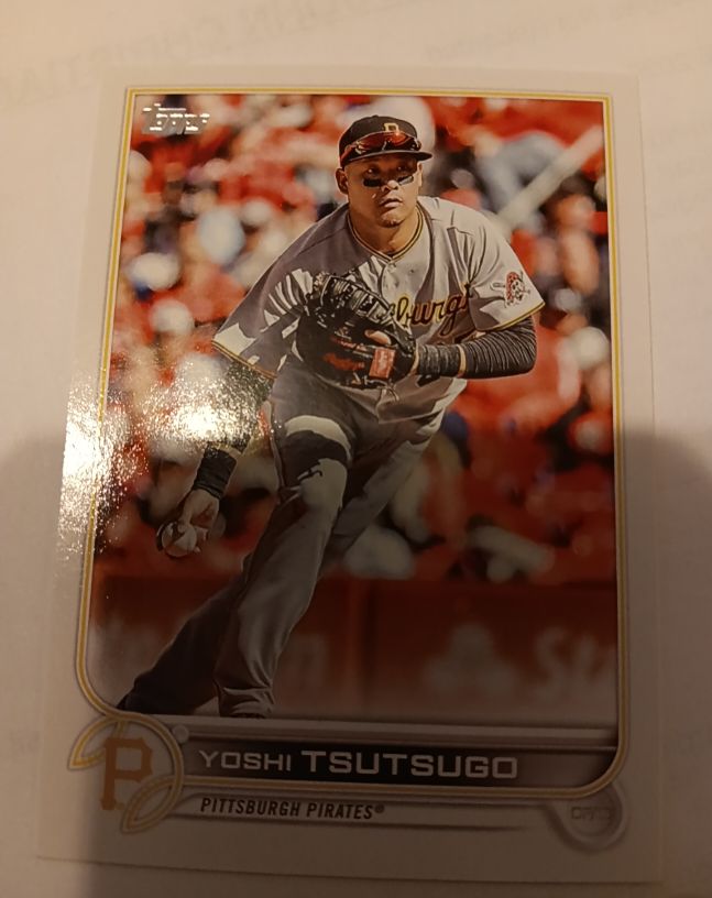 2022 Topps Update #US46 Yoshi Tsutsugo — front