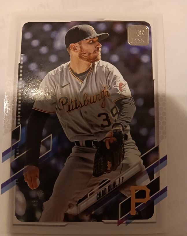 2021 Topps Update #US105 Chad Kuhl — front