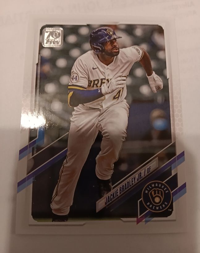 2021 Topps Update #US111 Jackie Bradley Jr. — front