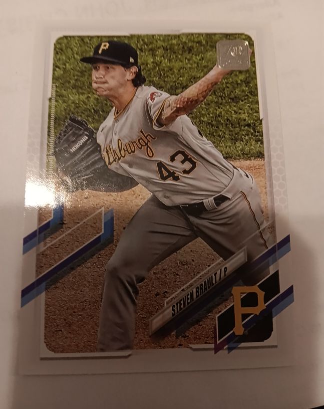 2021 Topps Update #US99 Steven Brault — front