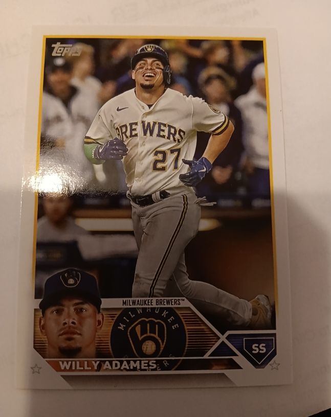 2023 Topps Series 1 #106 Willy Adames — front