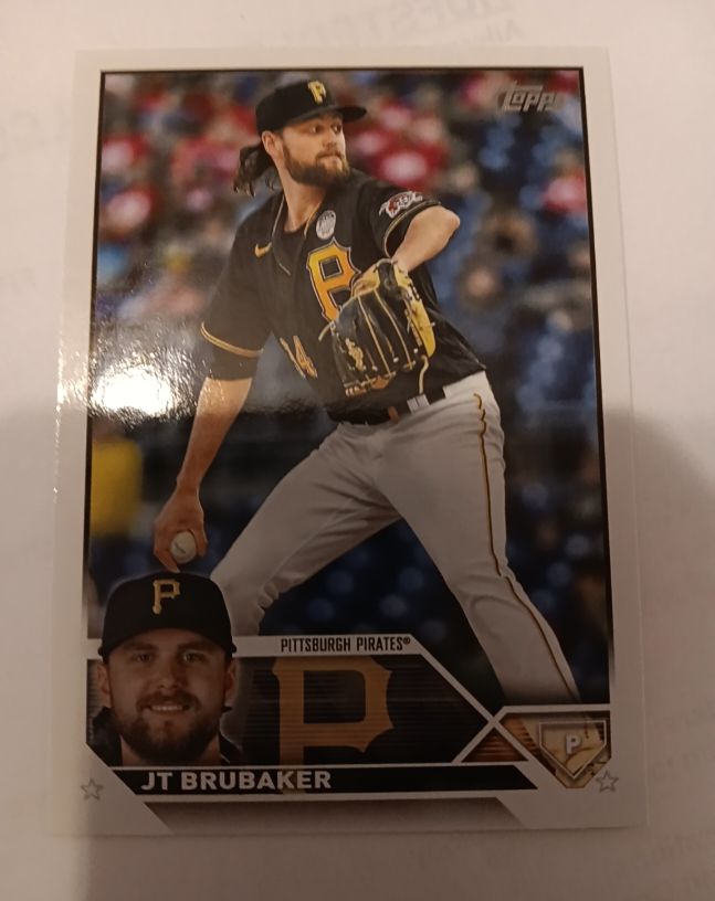 2023 Topps Series 1 #75 JT Brubaker — front