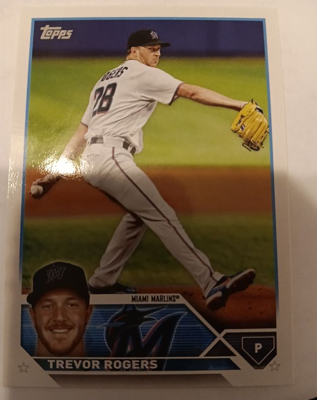 2023 Topps Series 1 #29 Trevor Rogers — front