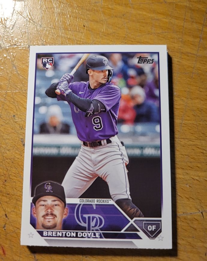 2023 Topps Update Series #US314 Brenton Doyle — front