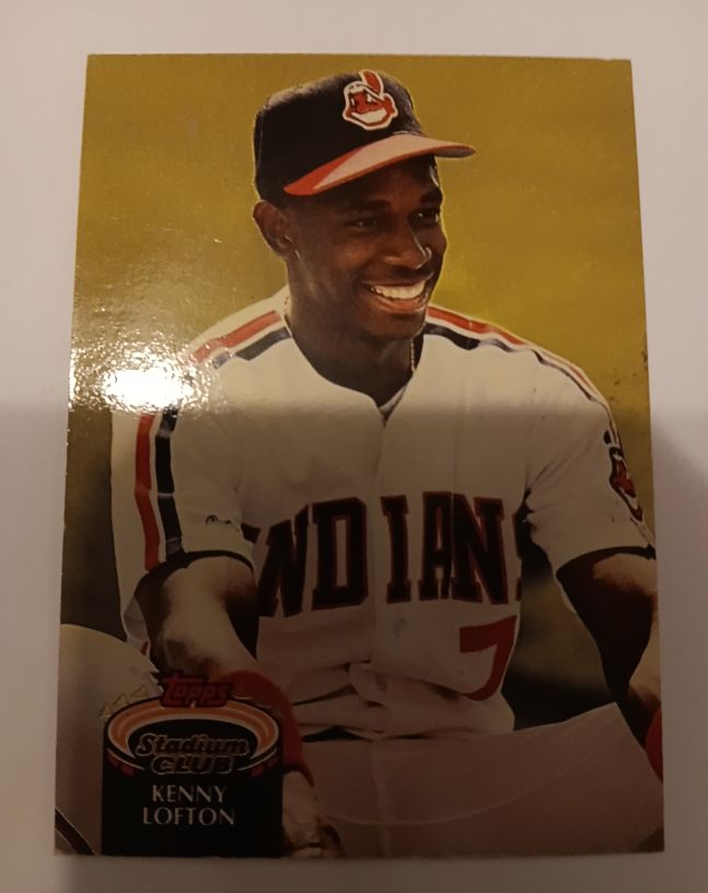 1992 Topps Stadium Club #695b Kenny Lofton — front