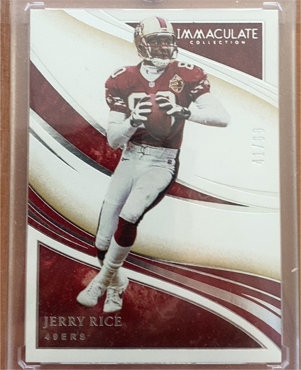 2020 Panini Immaculate Collection #30 Jerry Rice — front