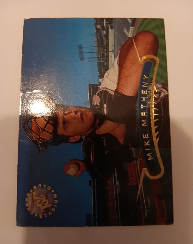 1994 Topps Stadium Club #430 Mike Metheny — front