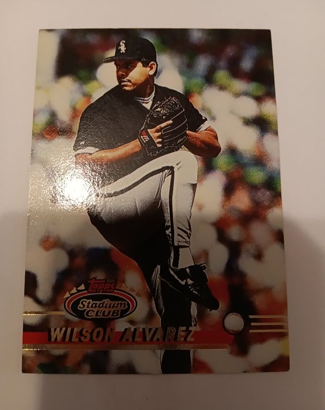 1993 Topps Stadium Club #181 Wilson Alvarez — front