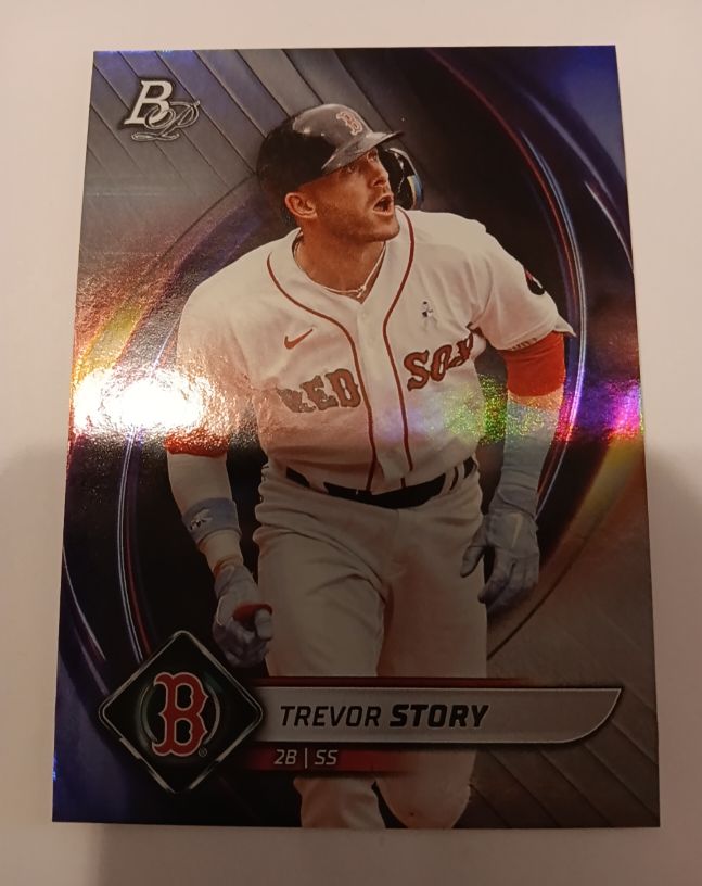 2022 Bowman Platinum #44 Trevor Story — front