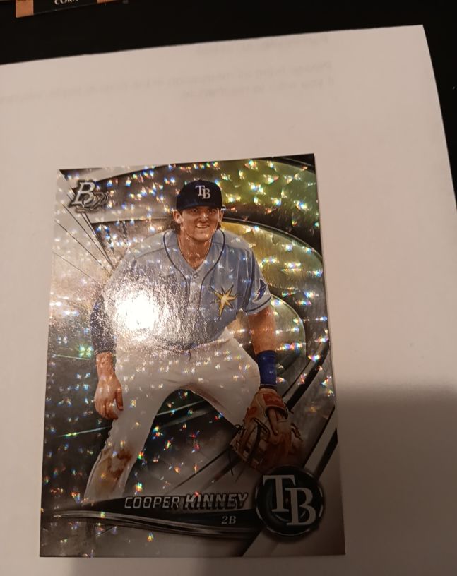 2022 Bowman Platinum Top Prospects #TOP-51 Cooper Kinney — front