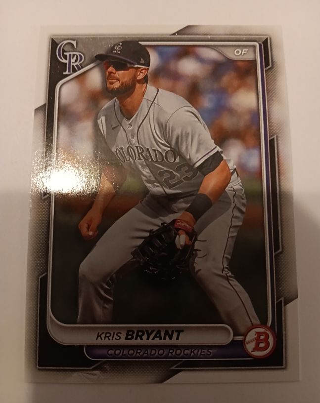 2024 Bowman #50 Kris Bryant — front