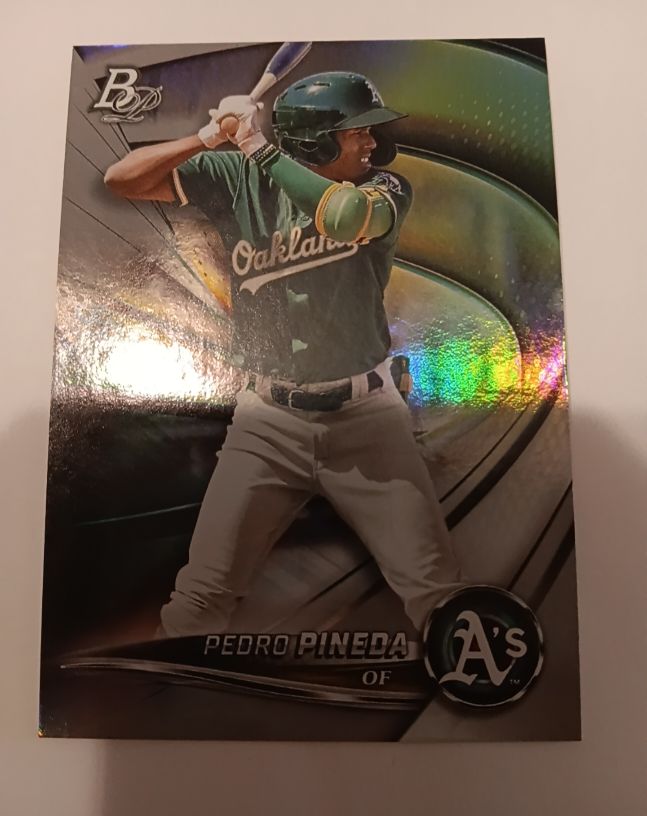 2022 Bowman Platinum Top Prospects #TOP-5 Pedro Pineda — front