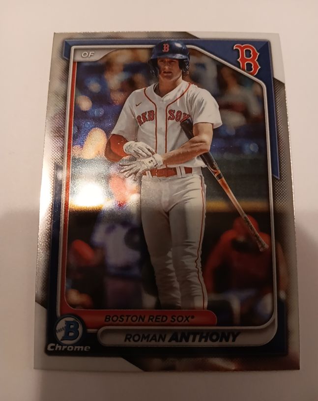 2024 Bowman Chrome Prospects #BCP-22 Roman Anthony — front