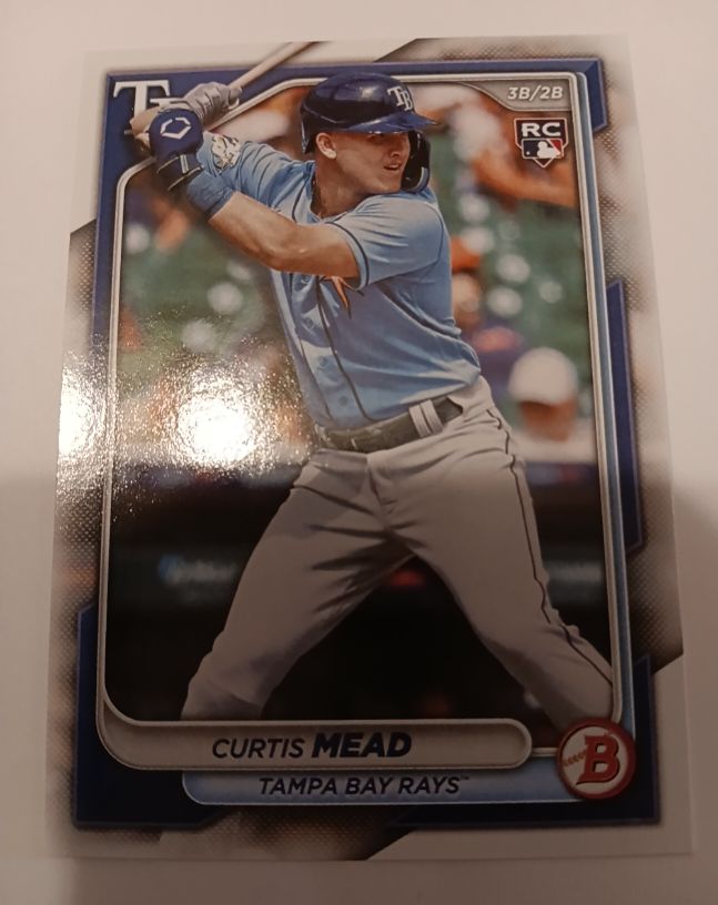 2024 Bowman #28 Curtis Mead — front