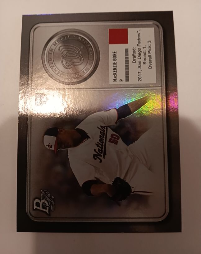 2022 Bowman Platinum #MM-18 MacKenzie Gore — front