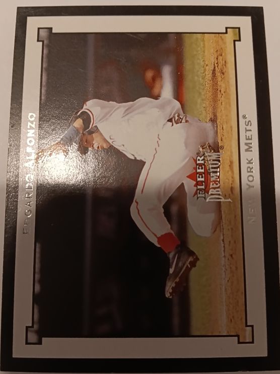 2002 Fleer Premium #125 Edgardo Alfonzo — front