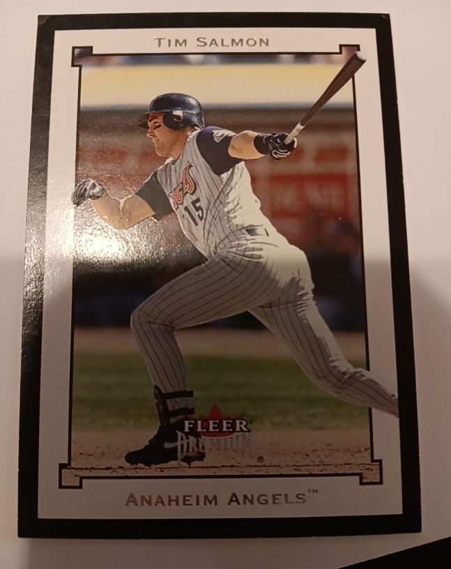 2002 Fleer Premium #unknown Tim Salmon — front