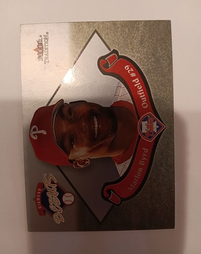 2002 Fleer Tradition Update Diamond Debuts #U13 Marlon Byrd — front