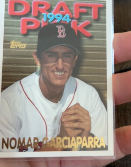 1995 Topps #587 Nomar Garciaparra — front