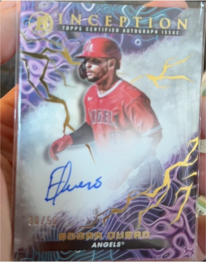 2023 Bowman Inception Primordial Prospects Autograph #PPA-EQ Edgar Quero — front