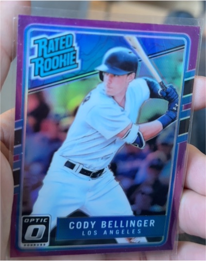 2017 Donruss Optic #65 Cody Bellinger — front