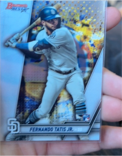 2019 Bowman's Best #58 Fernando Tatis Jr. — front