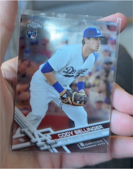 2017 Topps Chrome #79 Cody Bellinger — front