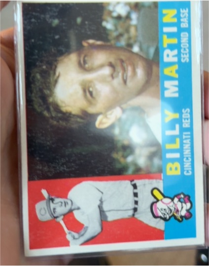 1960 Topps #173 Billy Martin — front