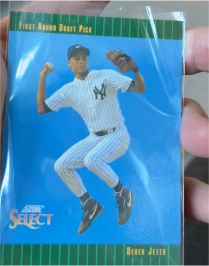 1993 Score Select #360 Derek Jeter Rookie Card — front