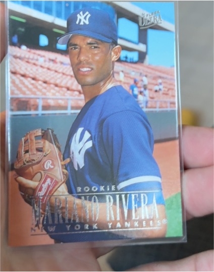 1996 Fleer Ultra #105 Mariano Rivera Rookie — front