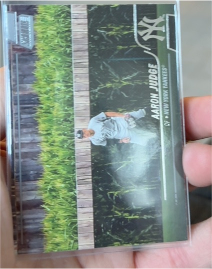 2022 Topps Stadium Club #161 Aaron Judge — front