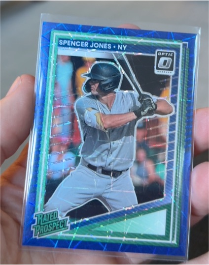 2025 Panini Donruss Optic Rated Prospects #136 Spencer Jones — front