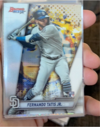 2019 Bowman's Best #58 Fernando Tatis Jr. — front