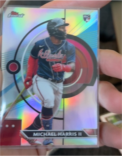 2023 Topps Finest #34 Michael Harris II — front