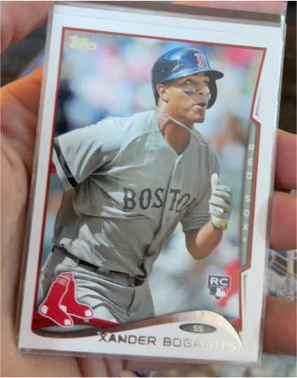 2014 Topps #133 Xander Bogaerts Rookie Card — front