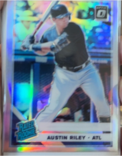 2019 Donruss Optic Austin Riley Rated Rookie — front