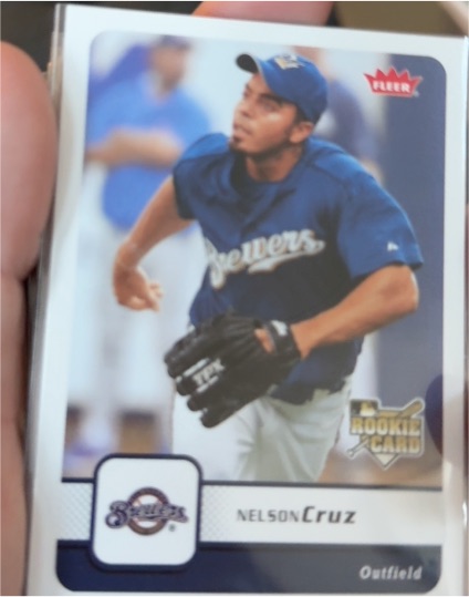 2006 Fleer #74 Nelson Cruz Rookie — front