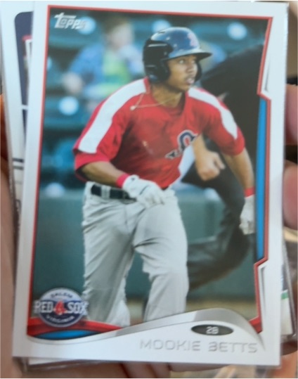 2014 Topps Pro Debut #71 Mookie Betts — front