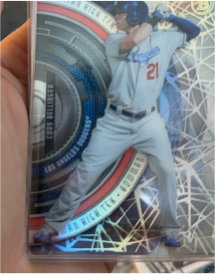 2017 Bowman High Tek #BHT-CB Cody Bellinger — front